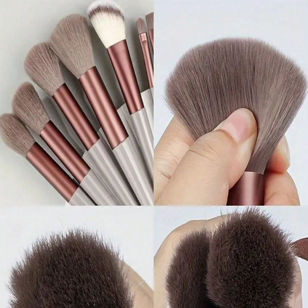SHEGLAM Color Bloom Liquid Blush in Love Cake + 15-Piece Makeup Brush & Sponge Bundle